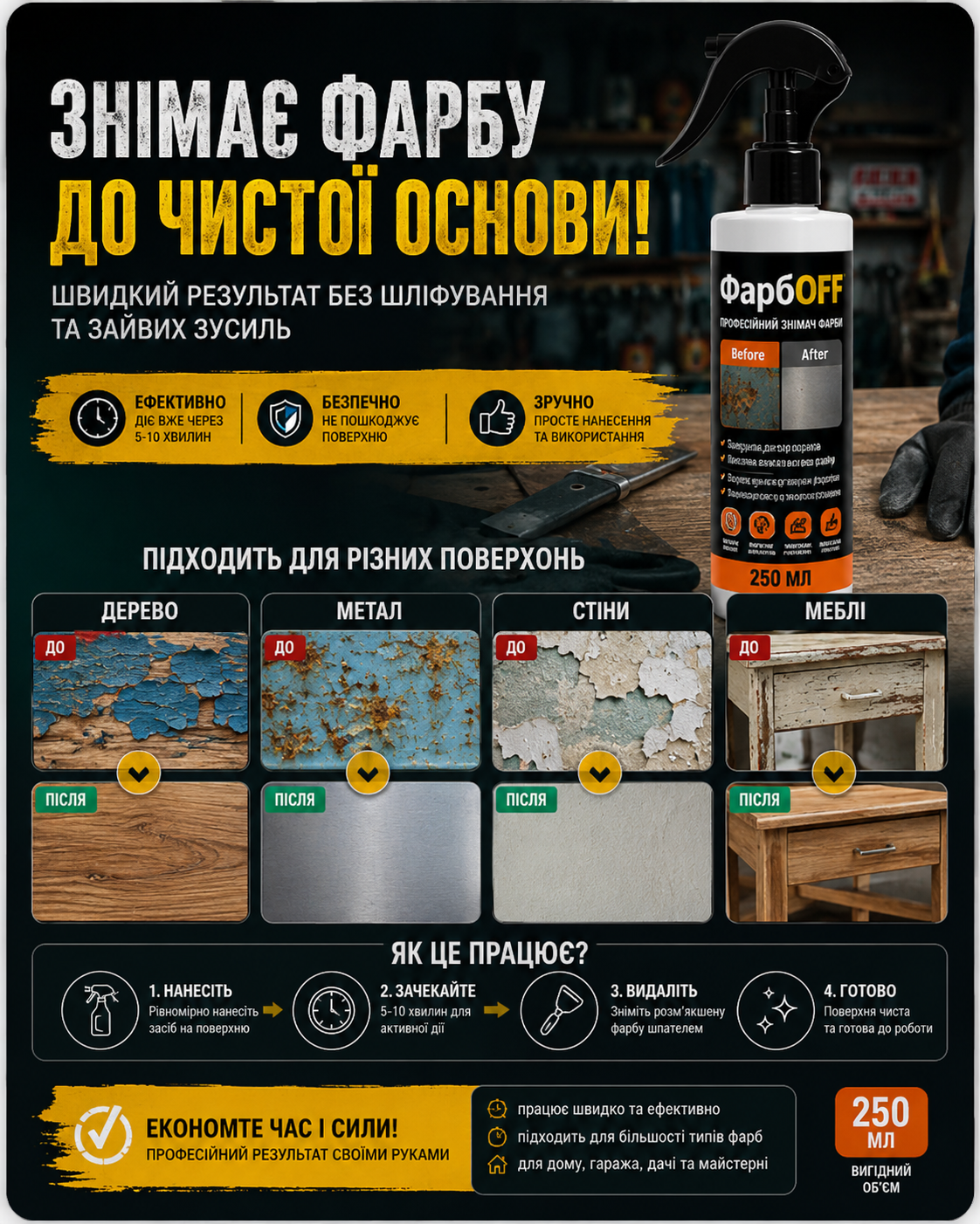 Задачі, які вирішує Paint Stripper